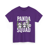 Panda Squad Panda Friends T-Shirt - Purple