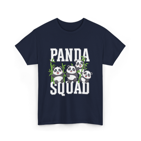 Panda Squad Panda Friends T-Shirt - Navy