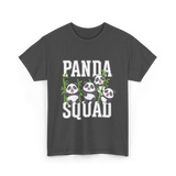 Panda Squad Panda Friends T-Shirt - Dark Heather