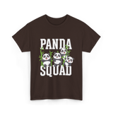 Panda Squad Panda Friends T-Shirt - Dark Chocolate