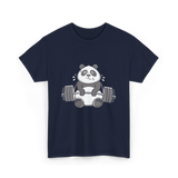 Panda Weightlifting Fitness Panda T-Shirt - Navy