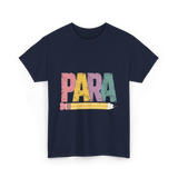 PARA Pencil Teaching Appreciation T-Shirt - Navy