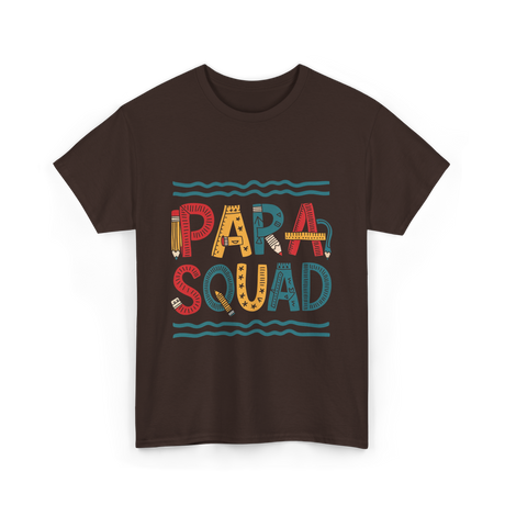 PARA Squad PARA Teacher T-Shirt - Dark Chocolate