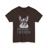 Pardon My French Bulldog Frenchie T-Shirt - Dark Chocolate