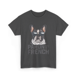 Pardon My French Bulldog Frenchie T-Shirt - Dark Heather