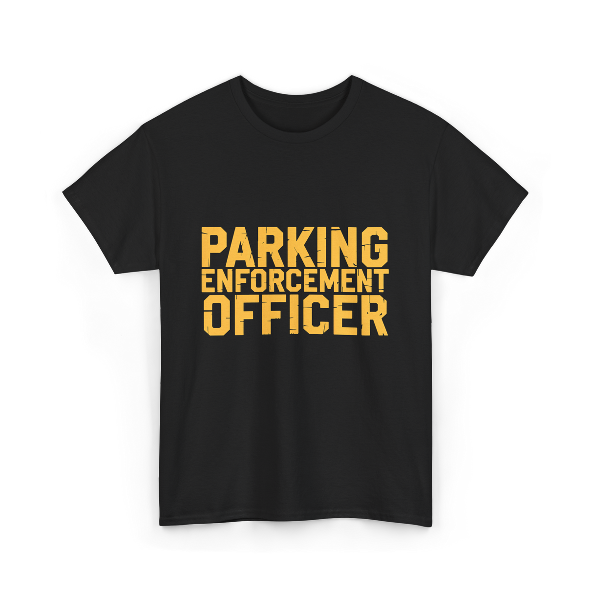 Parking Enforcement Officer Parking T-Shirt - Black