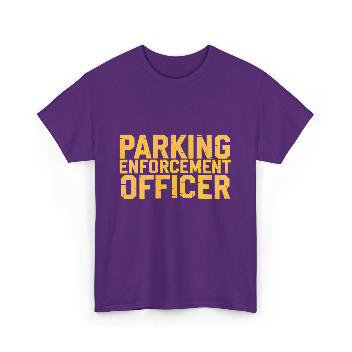 Parking Enforcement Officer Parking T-Shirt - Purple