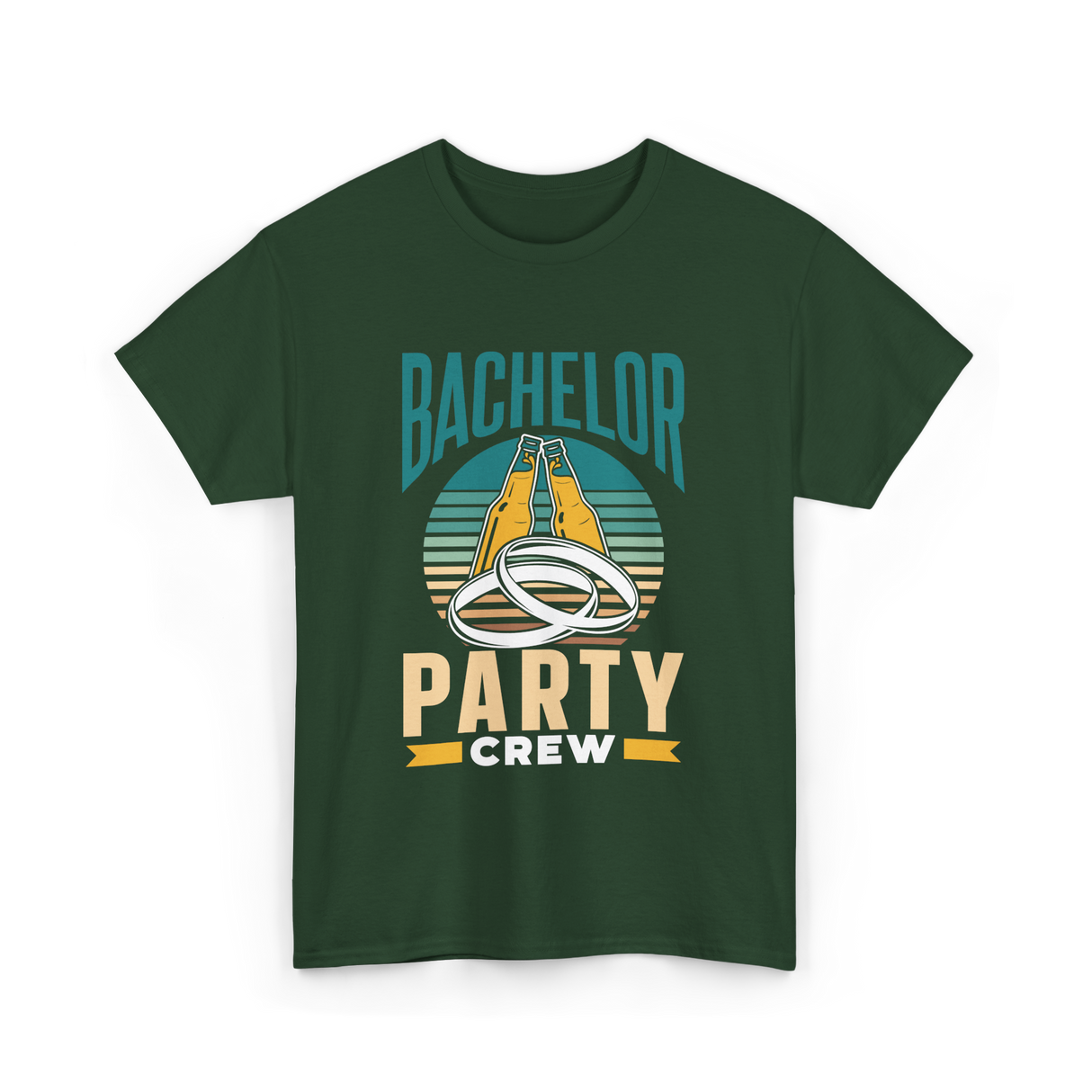 Party Crew Party T-Shirt - Forest Green