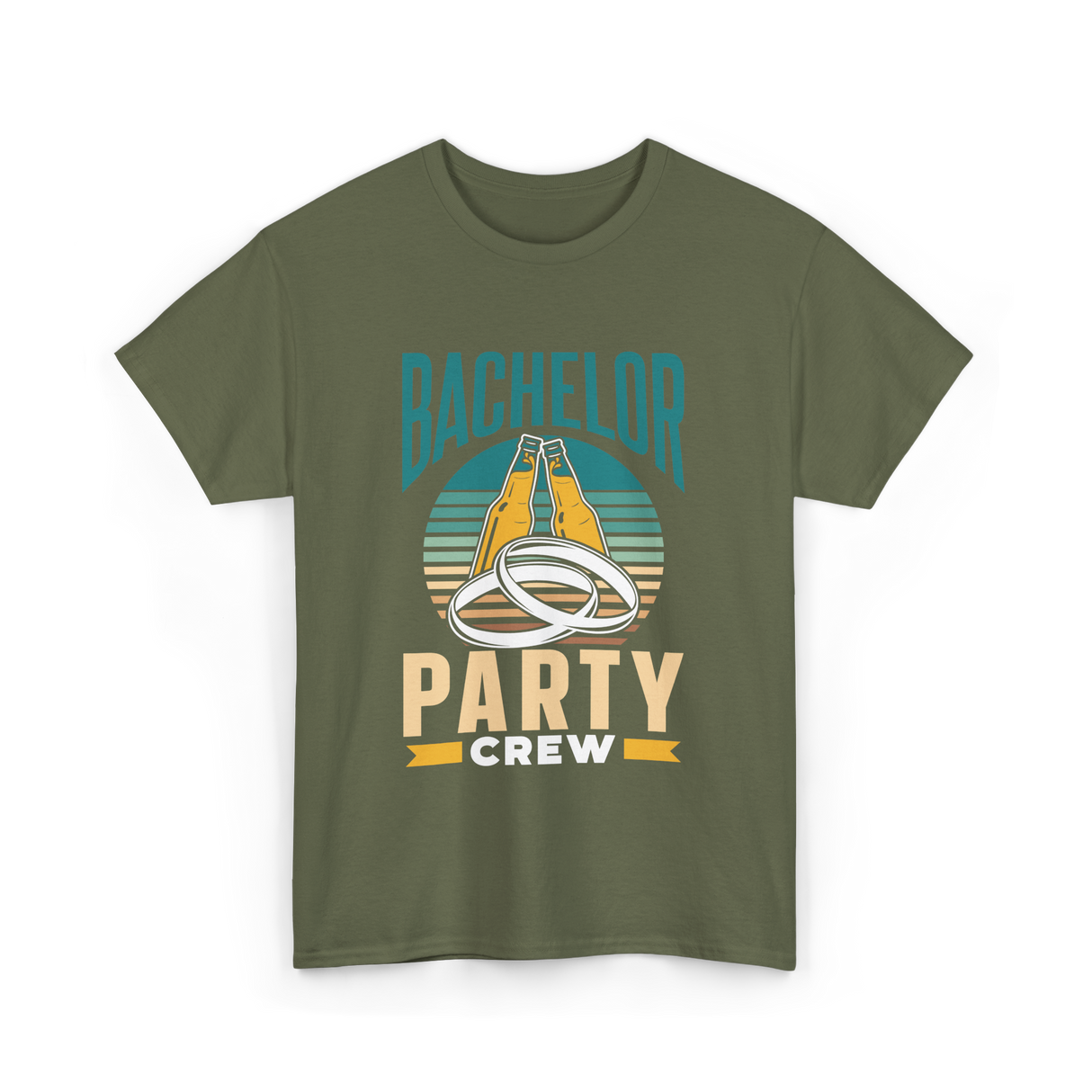 Party Crew Party T-Shirt - Military Green