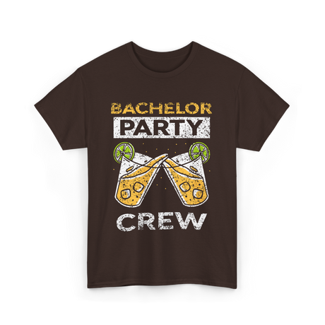 Party Crew Party T-Shirt - Dark Chocolate