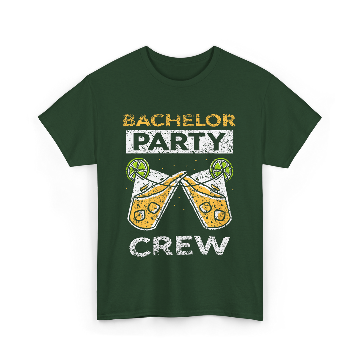 Party Crew T-Shirt - Forest Green