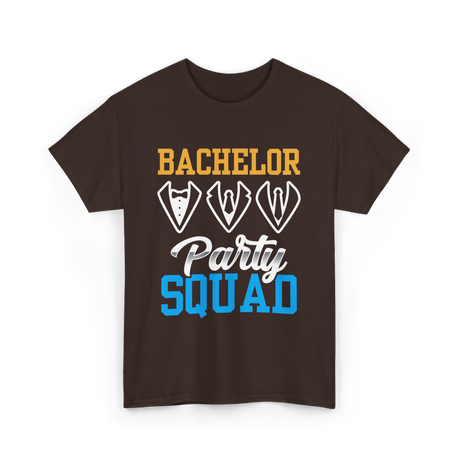 Party Squad Party T-Shirt - Dark Chocolate