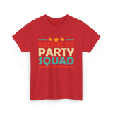 Party Squad Party T-Shirt - Red