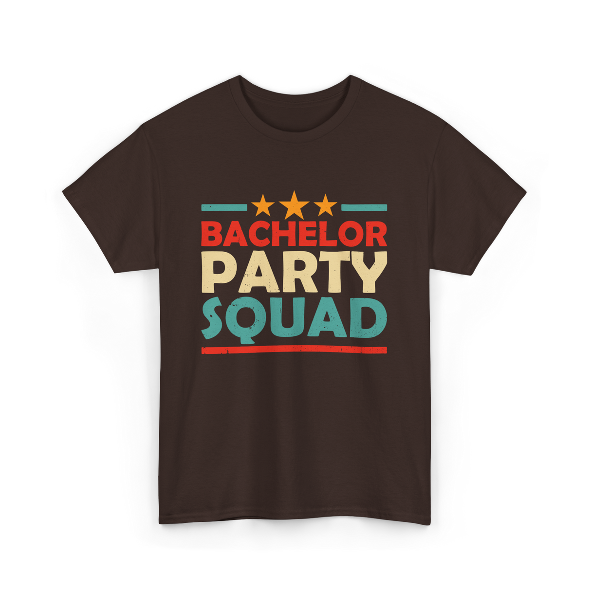 Party Squad Party T-Shirt - Dark Chocolate