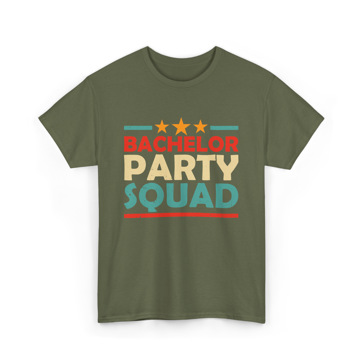 Party Squad Party T-Shirt - Military Green