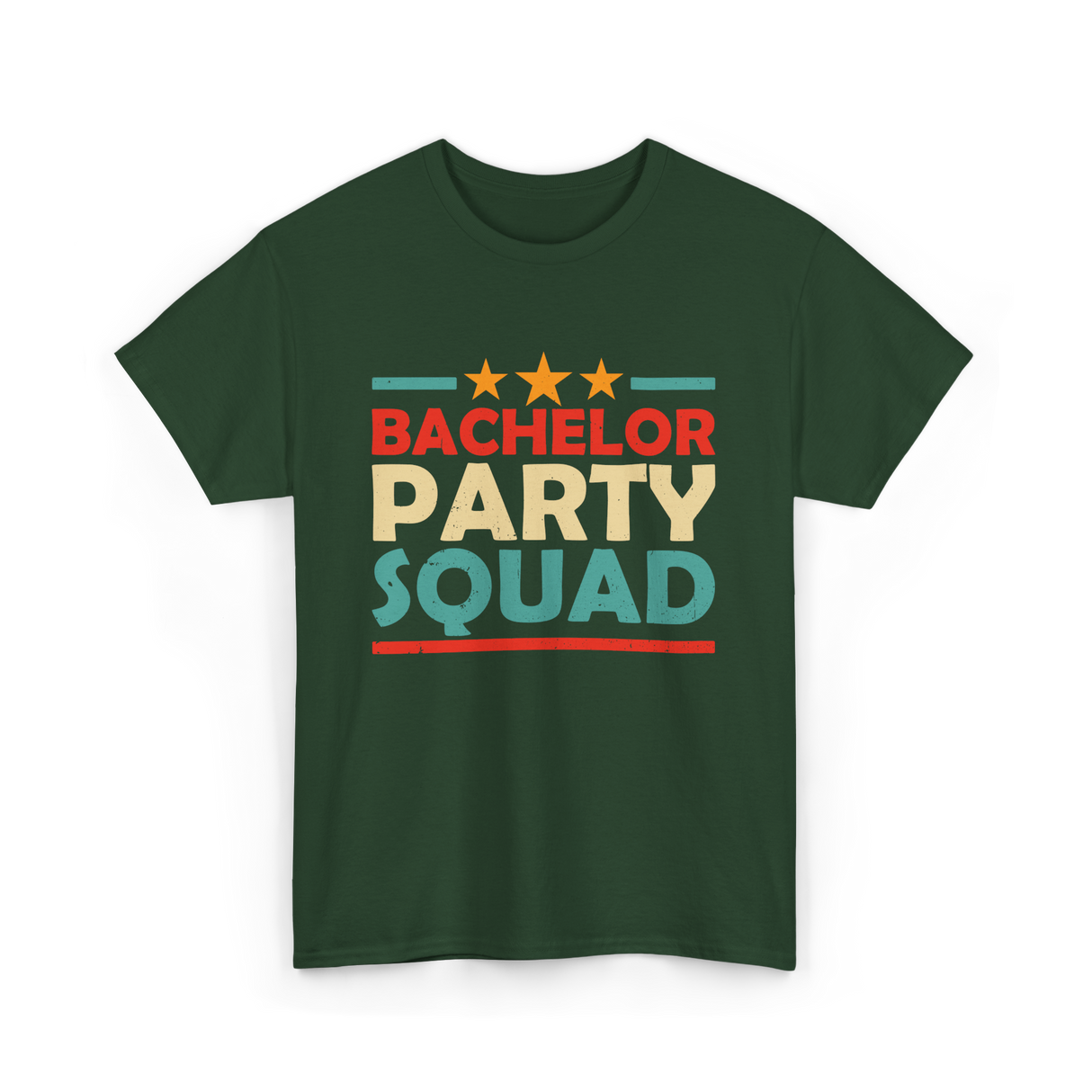 Party Squad Party T-Shirt - Forest Green