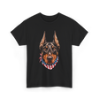 Patriotic Doberman Dog T-Shirt - Black