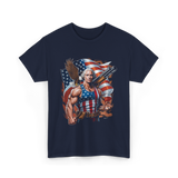 Patriotic Hero USA Independence T-Shirt - Navy