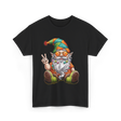 Peaceful Gnome T-Shirt - Black