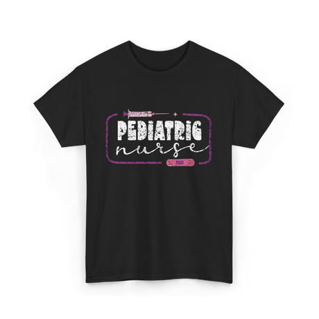 Pediatric Nurse Nurse Nursing T-Shirt - Black