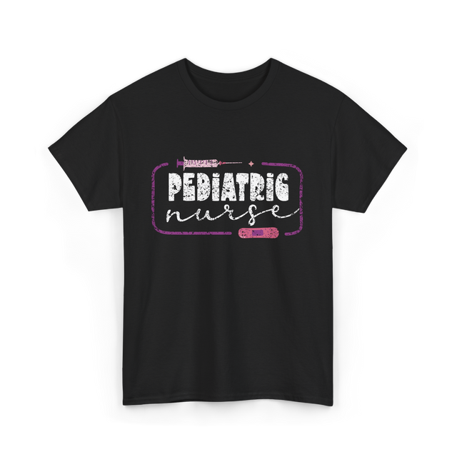 Pediatric Nurse Nurse Nursing T-Shirt - Black