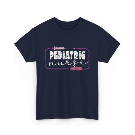 Pediatric Nurse Nurse Nursing T-Shirt - Navy