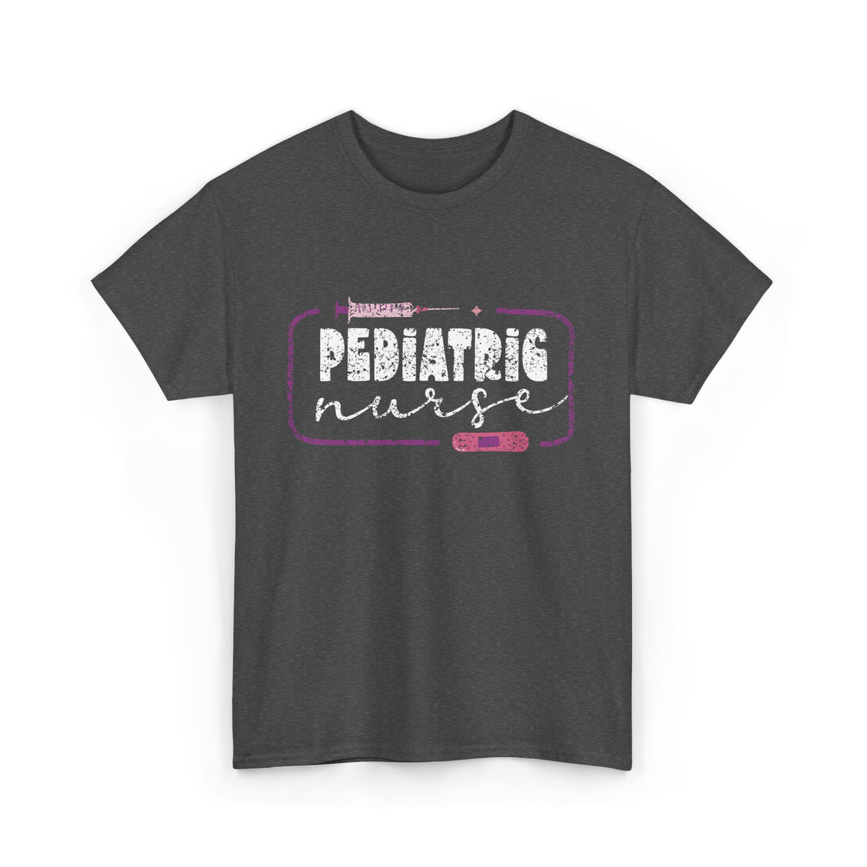 Pediatric Nurse Nurse Nursing T-Shirt - Dark Heather