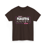 Pediatric Nurse Nurse Nursing T-Shirt - Dark Chocolate