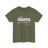 Pediatric Nurse Nurse Nursing T-Shirt - Military Green