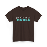 Pediatric Nurse Nursing Care T-Shirt - Dark Chocolate