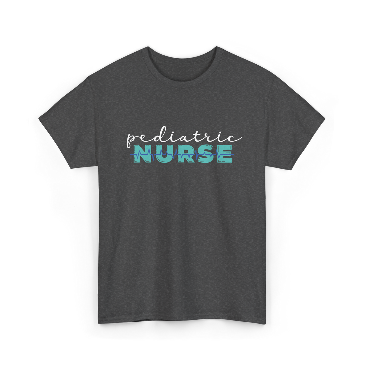 Pediatric Nurse Nursing Care T-Shirt - Dark Heather