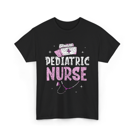 Pediatric Nurse Nursing Pediatrician T-Shirt - Black