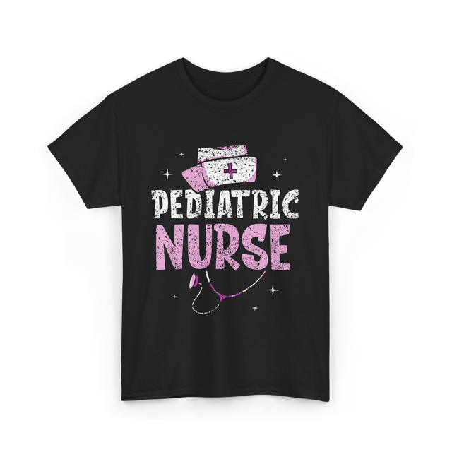 Pediatric Nurse Nursing Pediatrician T-Shirt - Black