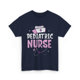 Pediatric Nurse Nursing Pediatrician T-Shirt - Navy