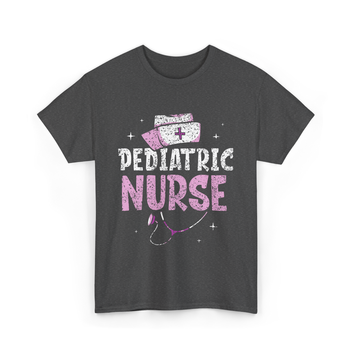 Pediatric Nurse Nursing Pediatrician T-Shirt - Dark Heather