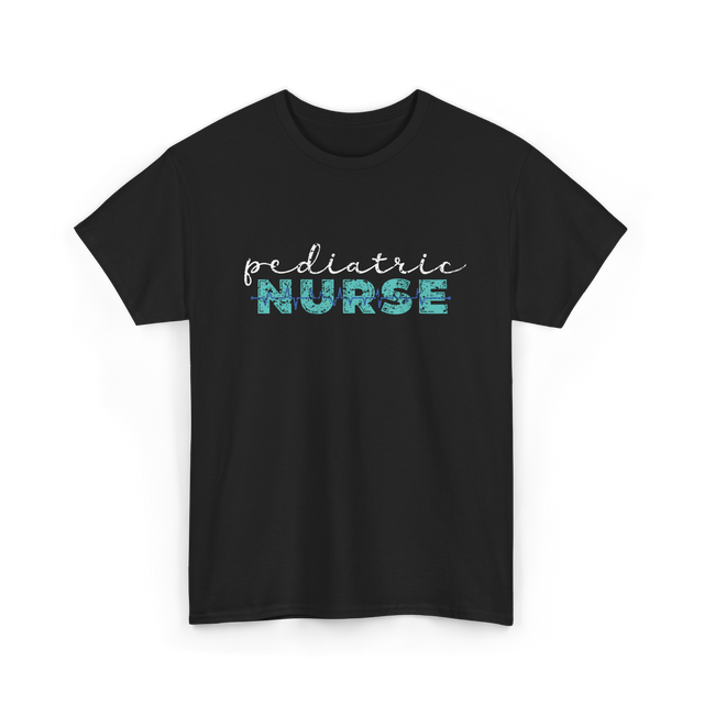 Pediatric Nurse Nursing T-Shirt - Black