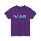 Pediatric Nurse Nursing T-Shirt - Purple