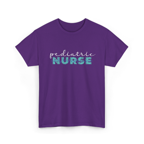 Pediatric Nurse Nursing T-Shirt - Purple