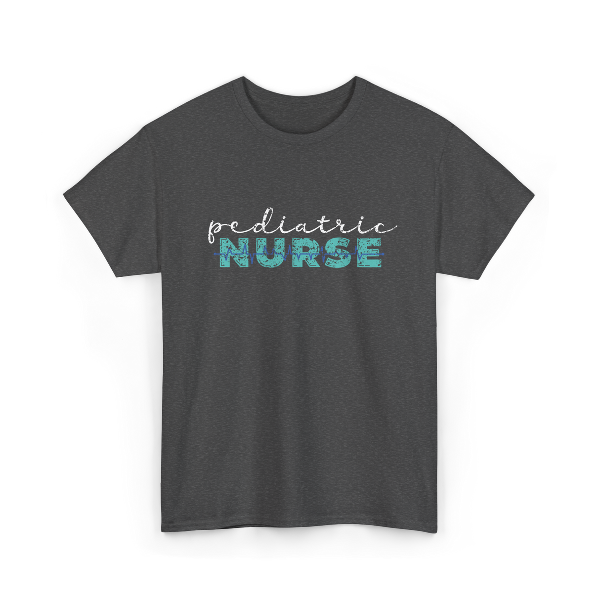 Pediatric Nurse Nursing T-Shirt - Dark Heather