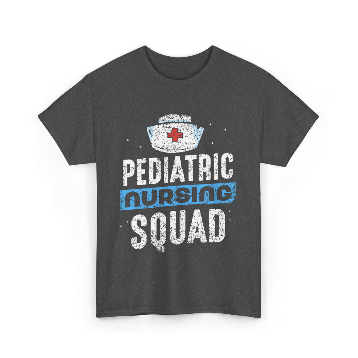 Pediatric Nursing Squad Nurses T-Shirt - Dark Heather