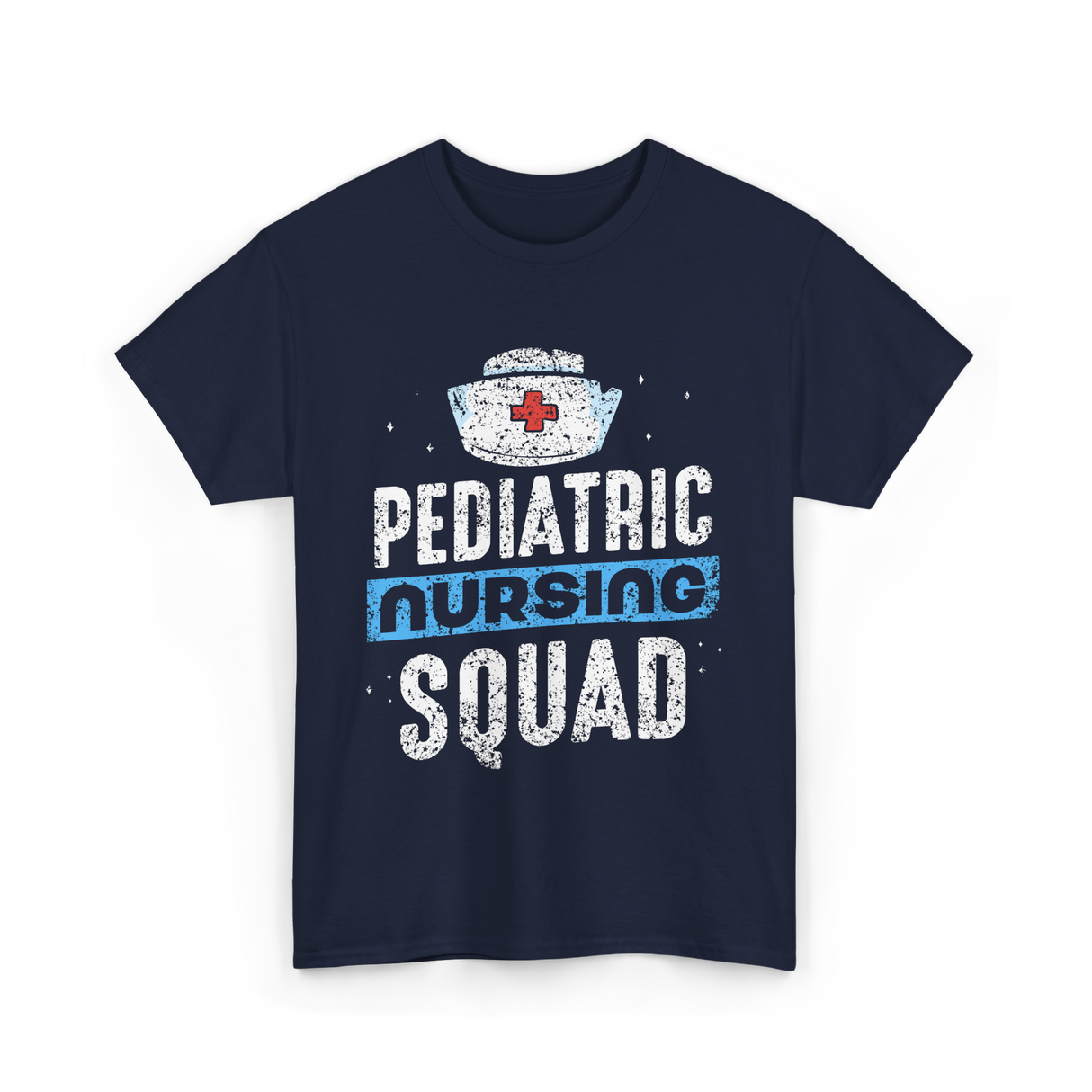 Pediatric Nursing Squad Nurses T-Shirt - Navy