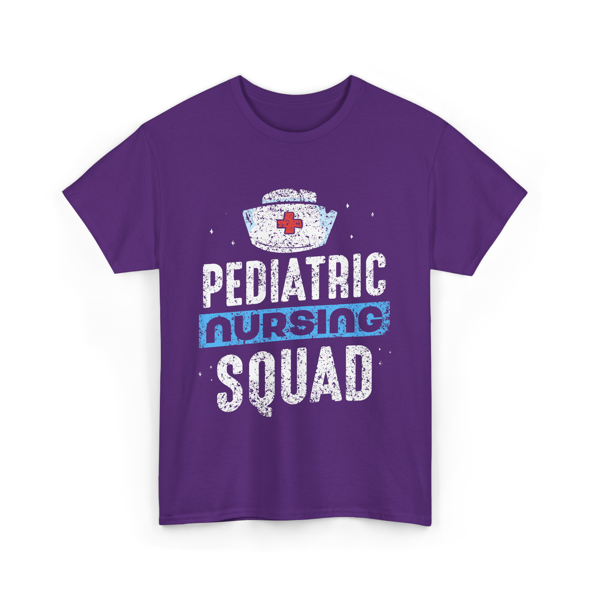 Pediatric Nursing Squad Nurses T-Shirt - Purple