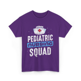 Pediatric Nursing Squad Nurses T-Shirt - Purple