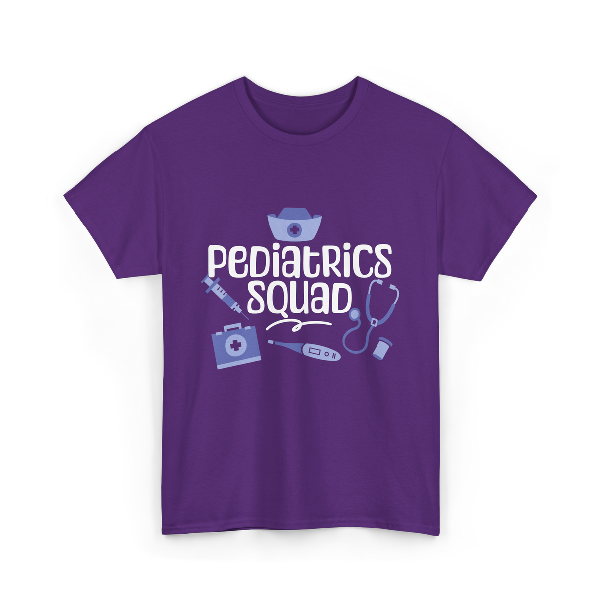 Pediatrics Squad Medical Pediatricians T-Shirt - Purple