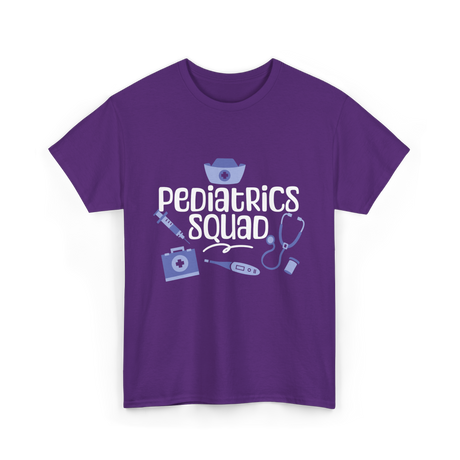 Pediatrics Squad Medical Pediatricians T-Shirt - Purple