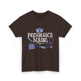 Pediatrics Squad Nurses Pediatrics T-Shirt - Dark Chocolate