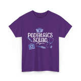 Pediatrics Squad Nurses Pediatrics T-Shirt - Purple