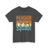 Penguin Squad Penguins Animal Lover T-Shirt - Dark Heather