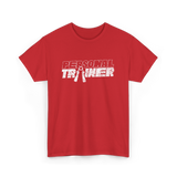 Personal Trainer Fitness Coach T-Shirt - Red