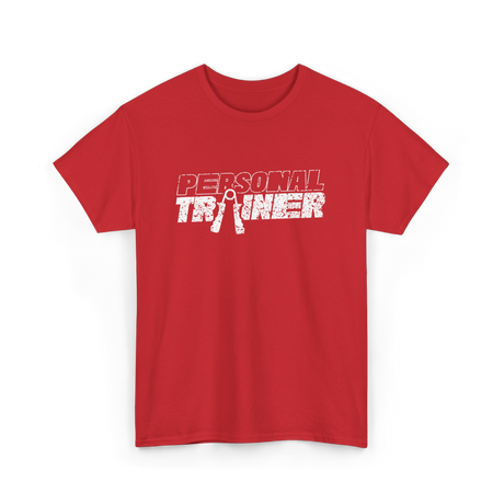 Personal Trainer Fitness Coach T-Shirt - Red